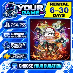 Demon Slayer -Kimetsu no Yaiba- The Hinokami Chronicles 2 | PS4 / PS5 | Rental 6–30 days