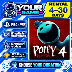 Poppy Playtime: Chapter 4 | PS4 / PS5 | Rental 4–30 days