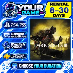 DARK SOULS III | PS4 / PS5 | Rental 8–30 days