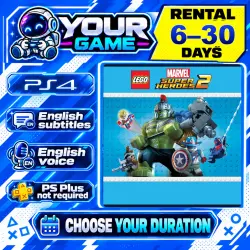 LEGO MARVEL Super Heroes 2 | PS4 | Rental 6–30 days