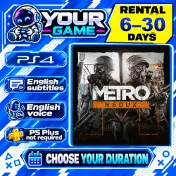Metro Redux | PS4 | Rental 6–30 days