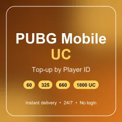 PUBG Mobile UC 325 / 660 / 1800 / 3850 — по ID | Global | Б…, лот №210777