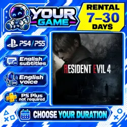 Resident Evil 4 | PS4 / PS5 | Rental 7–30 days