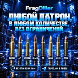 ТОЛЬКО ПВЕ ЛЮБОЙ КАЛИБР / ПАТРОН в ЛЮБОМ КОЛИЧЕСТВЕ ВЫНОСОМ… — Escape from Tarkov, лот №264790