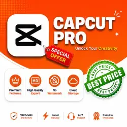 CapCut Pro 1 Month | Pro Plan | 30 Days | Warranty