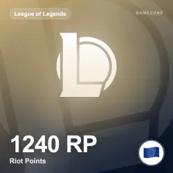 League of Legends RP — 1240 RP instant