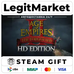 DLC Age of Empires II (2013): The Forgotten / Steam АВТО / РУ + МИР