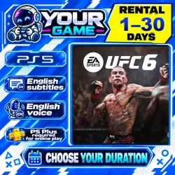 UFC 6 | PS5 | Rental 1–30 days