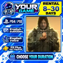 DEATH STRANDING | PS4 / PS5 | Rental 8–30 days