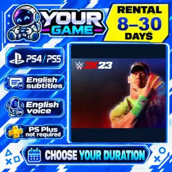 WWE 2K23 | PS4 / PS5 | Rental 8–30 days