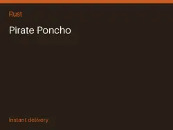 Pirate Poncho #575805091 — скриншот 1