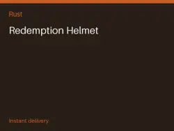 Redemption Helmet #574477084 — Rust, лот №264908