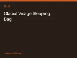 Glacial Visage Sleeping Bag #570988403 — Rust, лот №264911