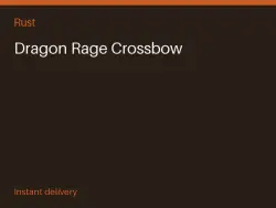 Dragon Rage Crossbow #575730237 — Rust, лот №264955