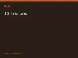 T3 Toolbox #575122147 — Rust, лот №265006