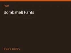 Bombshell Pants #575450273 — Rust, лот №265022