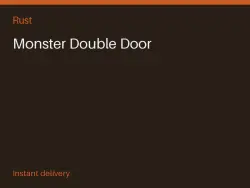 Monster Double Door #563511425 — Rust, лот №265026