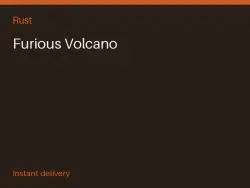 Furious Volcano #575553355 — Rust, лот №265048