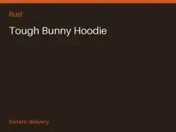 Tough Bunny Hoodie #577307297 — Rust, лот №276482