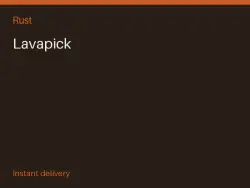 Lavapick #574282992 — Rust, лот №265072