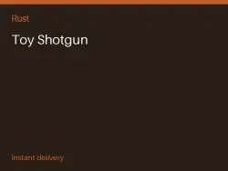 Toy Shotgun #568574071 — Rust, лот №265102