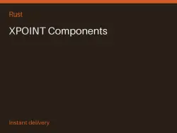 XPOINT Components #575727982 — Rust, лот №274515