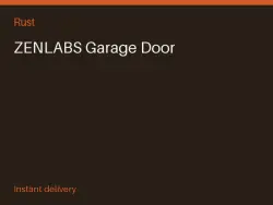 ZENLABS Garage Door #569411725 — Rust, лот №265132
