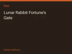 Lunar Rabbit Fortune's Gate #575732039 — Rust, лот №265204