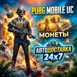 24x 7 | АВТО | PUBG Mobile - UC, лот №250055