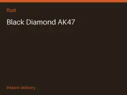 Black Diamond AK47 #574930678 — Rust, лот №265257
