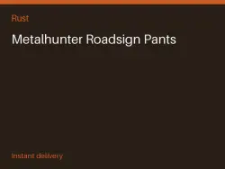 Metalhunter Roadsign Pants #572848904 — Rust, лот №265265