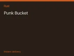 Punk Bucket #571326749 — Rust, лот №265273