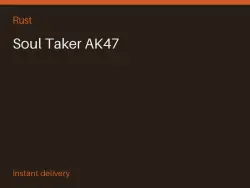 Soul Taker AK47 #574930404 — Rust, лот №265320