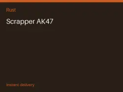 Scrapper AK47 #570168972 — Rust, лот №265334