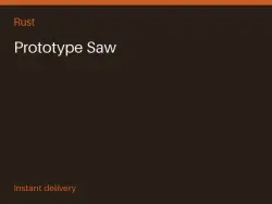 Prototype Saw #577533840 — скриншот 1