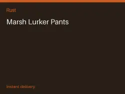 Marsh Lurker Pants #575728920 — Rust, лот №265421