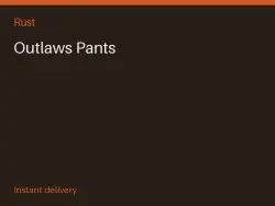 Outlaws Pants #575728826 — скриншот 1