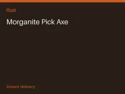 Morganite Pick Axe #574760196 — Rust, лот №265473