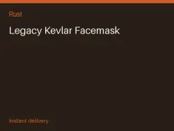 Legacy Kevlar Facemask #569761907 — Rust, лот №265541