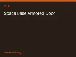 Space Base Armored Door #574271190 — Rust, лот №265560