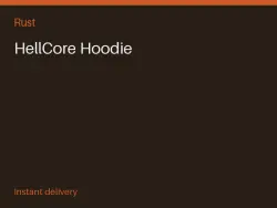 HellCore Hoodie #563477689 — Rust, лот №265563