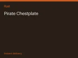 Pirate Chestplate #580046432 — Rust, лот №278589