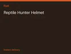 Reptile Hunter Helmet #570051950 — Rust, лот №277619