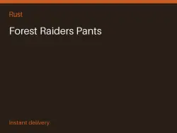 Forest Raiders Pants #575181194 — Rust, лот №265579