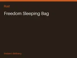 Freedom Sleeping Bag #558493303 — Rust, лот №265782