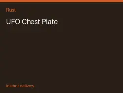 UFO Chest Plate #571326879 — Rust, лот №265607