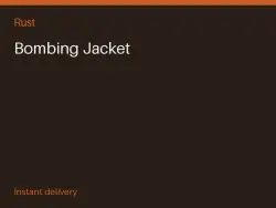 Bombing Jacket #570458975 — Rust, лот №265922