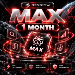 Perplexity AI MAX — 1 Month | Premium Subscription | 30 Days