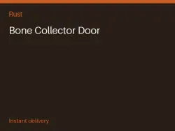 Bone Collector Door #568567229 — Rust, лот №265698