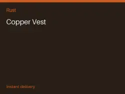 Copper Vest #575615923 — Rust, лот №265735